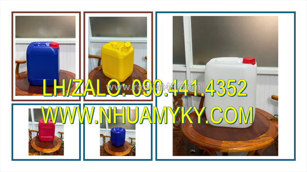 Can đựng hóa chất 24 lít tại bình thạnh, xưởng can nhựa 25 lít dày đựng hóa chất tại bình chánh, cần