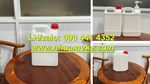 Can nhựa 1 lít đựng nước rửa tay, can 2 lít màu đen, can tròn 5 lít màu vàng
