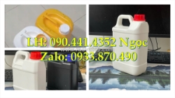 Can nhựa 1000ml đựng oxy già, can 2 lít đựng chất diệt khuẩn, can nhựa 5 lít đựng nước rửa vết côn trùng cắn