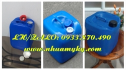 Can nhựa 20l đựng hóa chất công trình, can nhựa 25l đựng hóa chất tạo màu, can nhựa 30l đựng phụ gia sơn dầu