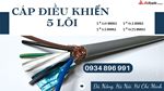 Cáp điều khiển 5×0.75mm² đà nẵng, huế, quảng nam