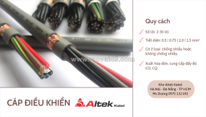 Cáp điều khiển altek kabel