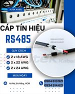 Cáp tín hiệu điều khiển rs485 chống nhiễu 1 pair awg / 1 pair 22awg/ 1 pair 24awg altek kabel