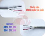 Cáp tín hiệu xoắn đôi (twisted pair) 1pr x awg tại hà nội
