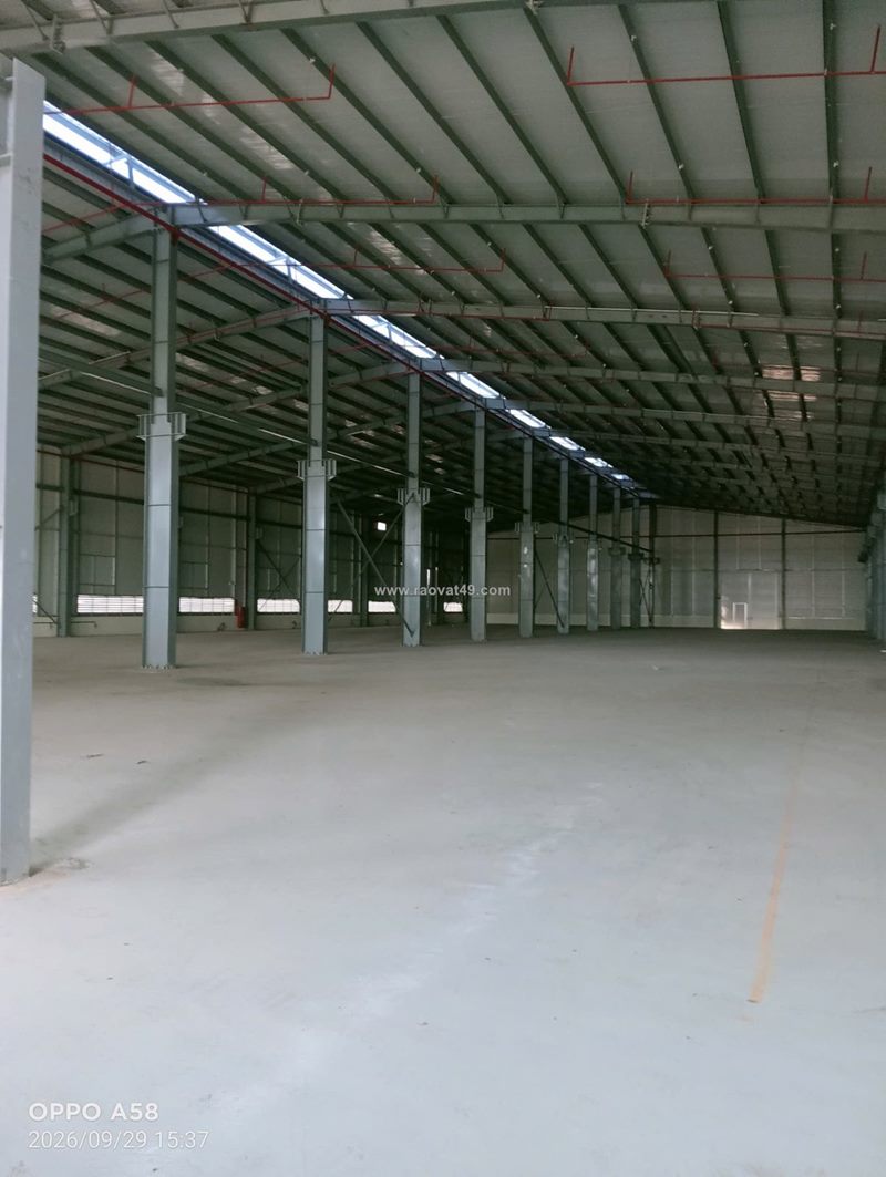 Cho thuê 1.500m² nhà xưởng khung zamil tại kcn đồng văn, hà nam - đủ điều kiện fdi