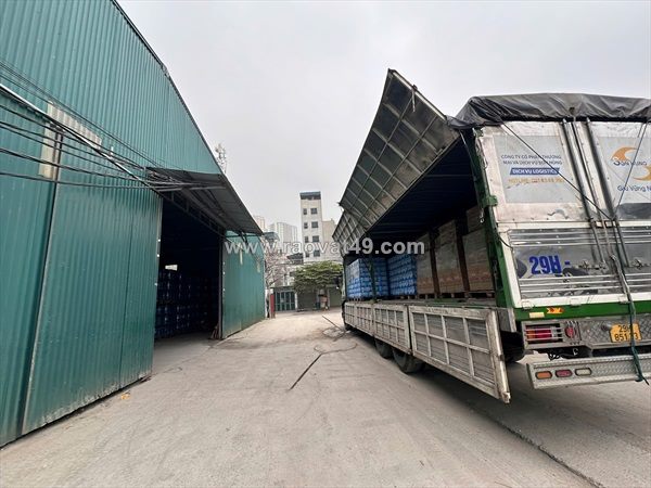Cho thuê 600m2 kho xưởng tại khu đất dịch vụ lại yên, sơn đồng hà nội