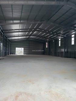 Cho thuê kho xưởng 1300m² tại ql2 phù lỗ, sóc sơn - xe container đỗ cửa, điện 3 pha