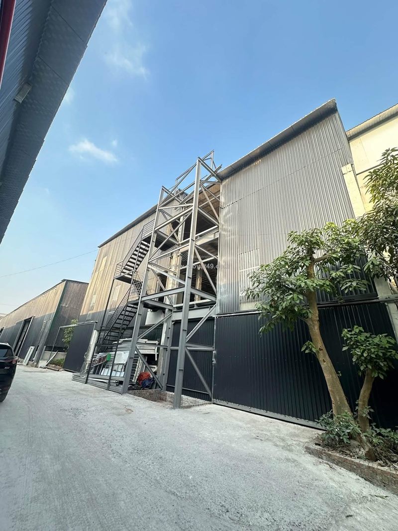 Cho thuê kho xưởng 800m² sàn tầng 2 và tầng 3 tại cụm cn an khánh, hà nội