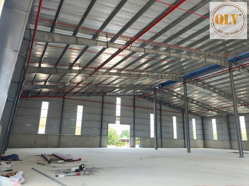 Cho thuê nhà xưởng mới xây dựng tại phú giáo – bình dương 3.300 m²