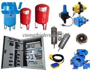 Chuyên cung cấp phụ kiện, linh kiện máy bơm trục đứng đa tầng cánh