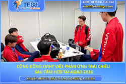 Cộng đồng lmht việt phản ứng trái chiều sau tấm hcđ tại asiad 20