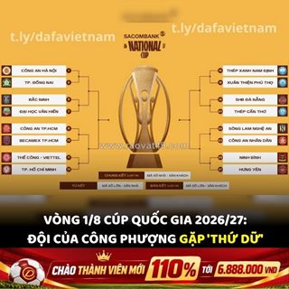 Công phượng gặp “thứ dữ” ở vòng 1/8 cúp quốc gia!