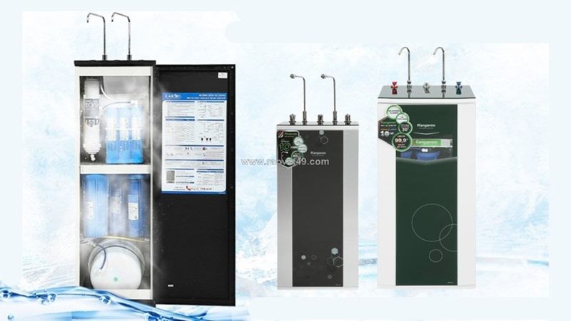 Cửa hàng mua bán máy lọc nước với nhiều mẫu mã