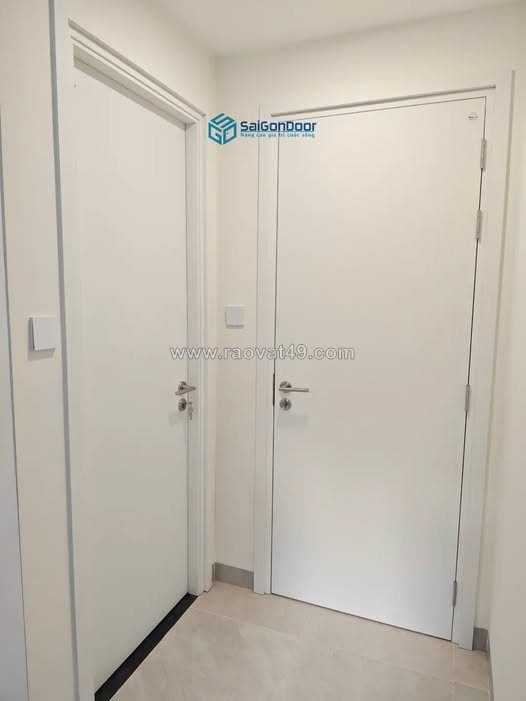 Cửa nhựa composite trắng - sáng không gian, dễ phối nội thất