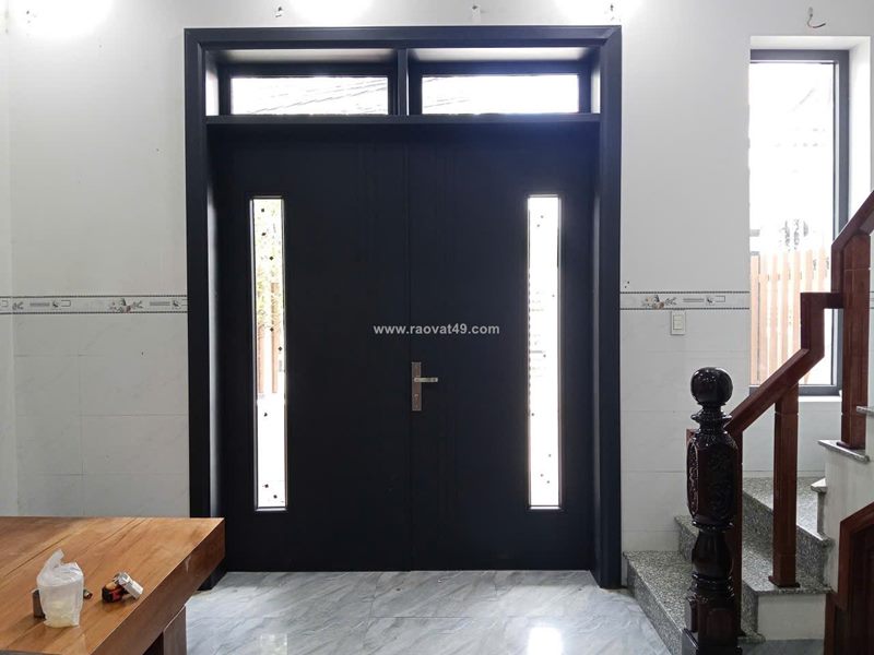 Cửa thép vân gỗ tại xã bắc tân uyên (bình dương cũ)