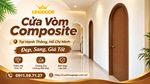 Cửa vòm composite tại hạnh thông | đẹp, sang, giá tốt