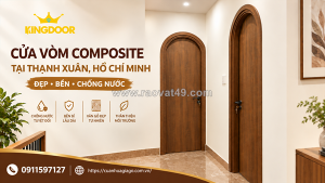 Cửa vòm composite tại thạnh xuân, hồ chí minh | đẹp, bền