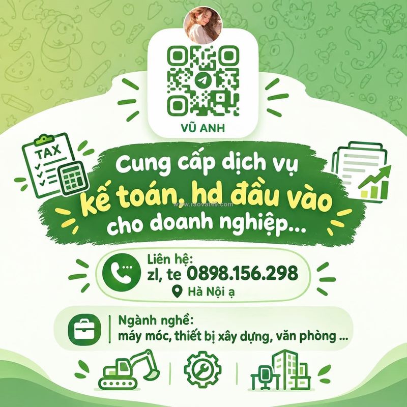 Cung cấp dịch vụ đầu vào cho kế toán doanh nghiệp