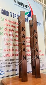 Cung cấp tay nắm cửa gỗ khắc laser theo yêu cầu - tinh tế trong từng chi tiết
