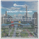 Cước vận chuyển hàng hóa từ thẩm quyến ( shenzhen ) trung quốc về việt nam