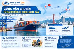 Cước vận chuyển từ hải phòng đi kobe, nhật bản