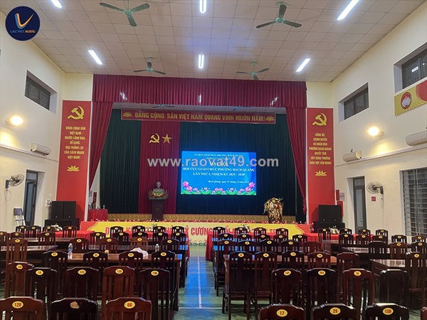 Dàn âm thanh hội trường cho xã phường thôn giá tốt