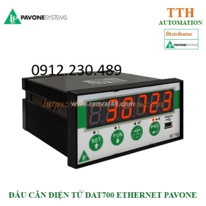 Đầu cân điện tử dat700 ethernet – truyền dữ liệu trọng lượng chính xác qua mạng công nghiệp, bảo vệ ngược cực và cầu chì tự phục hồi