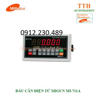 Đầu cân điện tử migun mi-711a  chức năng hiển thị cân điện tử