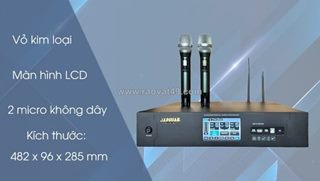 Đẩy liền vang jarguar ak 6.3 plus giải pháp 3 trong 1 tiện lợi