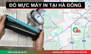 Dịch vụ đổ mực máy in tại hà đông tận nơi cho văn phòng