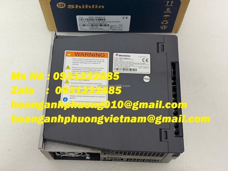 Điện công nghiệp - bộ điều khiển servo sde-100a2-p shihlin