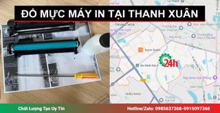 Đổ mực máy in tại thanh xuân hà nội, hỗ trợ tận nơi
