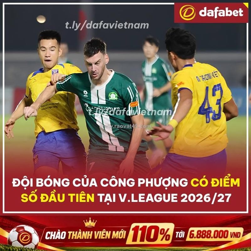 Đội bóng của công phượng chính thức có điểm tại v.league 2026/27!