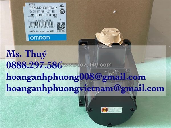 Động cơ servo omron r88m-k1k030t-s2 - bình dương