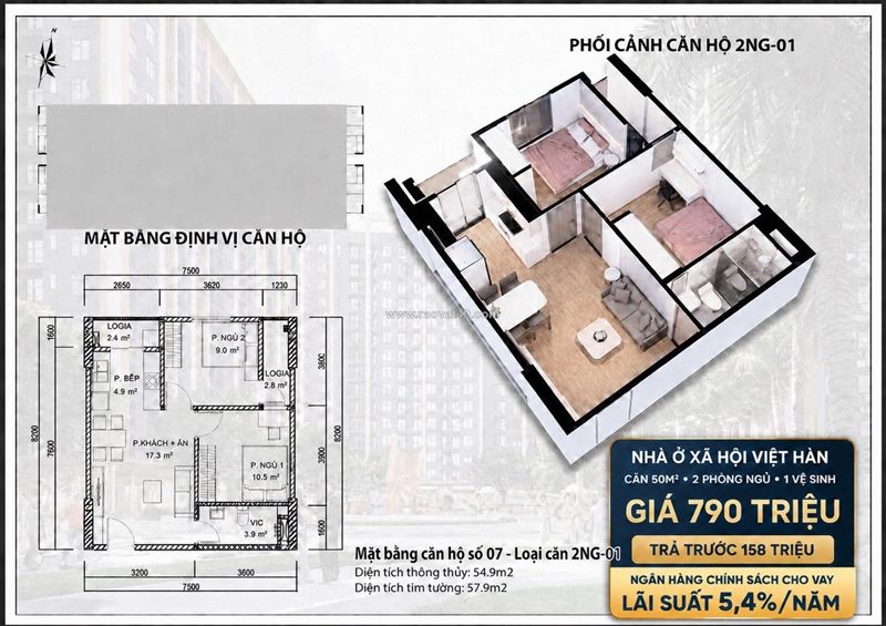 Dự án nhà ở xã hội việt hàn được quy hoạch bài bản