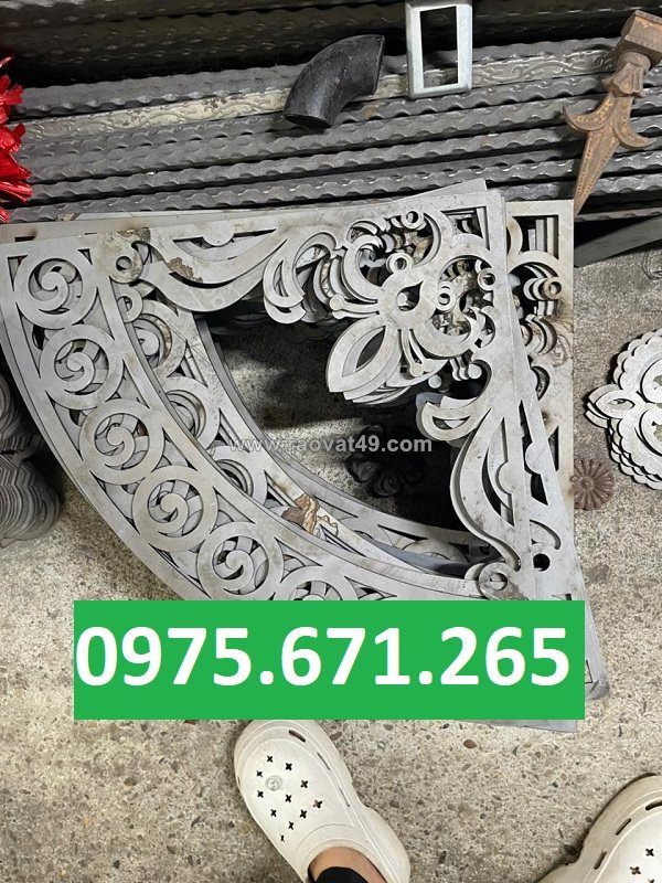 Gia công cắt hoa cnc trang trí theo yêu cầu