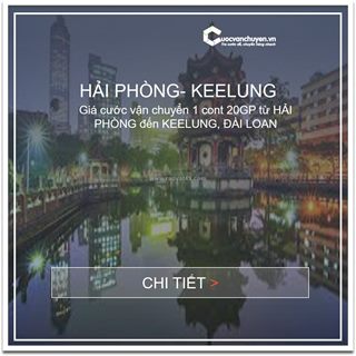 Giá cước vận chuyển từ hải phòng đi đài loan