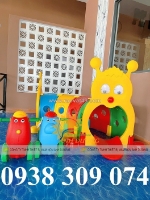 Hang chui vận động cho trẻ mầm non, cung chui mầm non vận động bằng nhựa