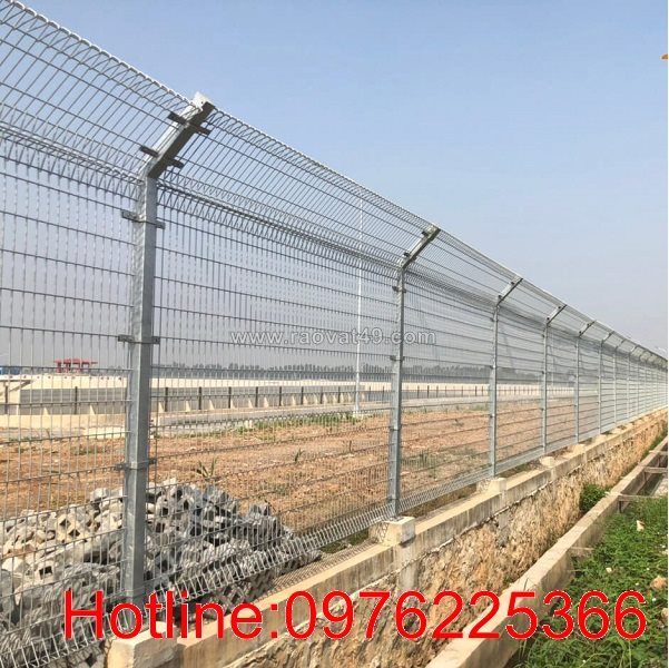 Hàng rào mạ kẽm nhúng nóng d4, d5, d6 giá gốc tại xưởng