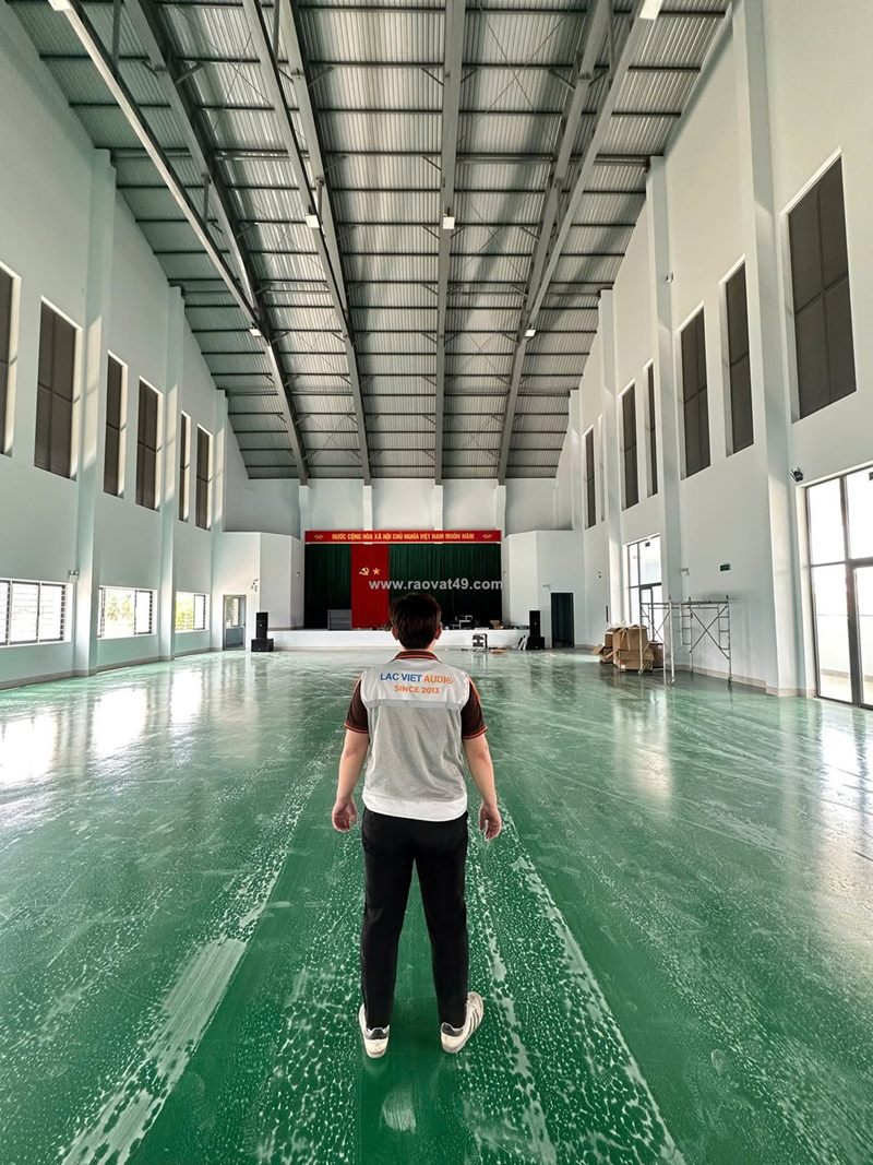 Hệ thống âm thanh phòng thể chất trường học