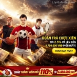 Hoàn trả cược xiên – tối đa 5.750.000 vnđ/ngày!