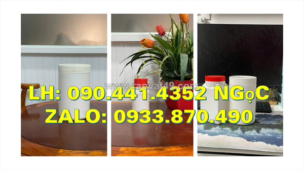 Hộp nhựa 0.5 ký đựng viên tẩy, hủ nhựa 1 ký đựng sơn các loại, hủ nhựa 2 ký đựng bột hóa học có màu