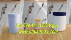 Hủ nhựa 100g đựng kem đắp mặt nạ, hủ nhựa 250g đựng mứt, hủ nhựa 500g đựng dưỡng chất