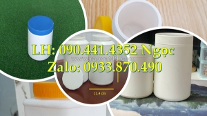 Hủ nhựa 250gr đựng màu nước, hủ nhựa 500g đựng mỡ bò, hủ nhựa 1 ký đựng keo