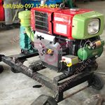 Hút bùn chất thải chạy dầu d10 đề điện mát gió họng 76