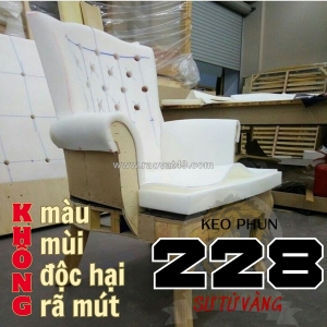 Keo phun mút - phun sofa cao cấp không độc hại của đức_ keo phun 228