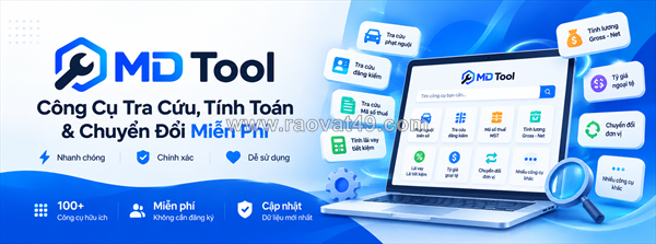 Khám phá md tool: công cụ tra cứu và tính toán trực tuyến miễn phí