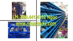 Khay nhựa a5 đựng đinhh ốc vít, kệ nhựa đựng dụng cụ sửa xe, khay nhựa đựng linh kiện cơ khí