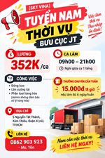 [ko cần kn] nhân viên thời vụ xóm chiếu