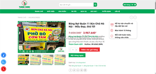 Làm bảng bạt quận 11 bún chả hà nội – thiết kế đẹp, giá hợp lý